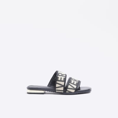 River island hot sale bow sliders