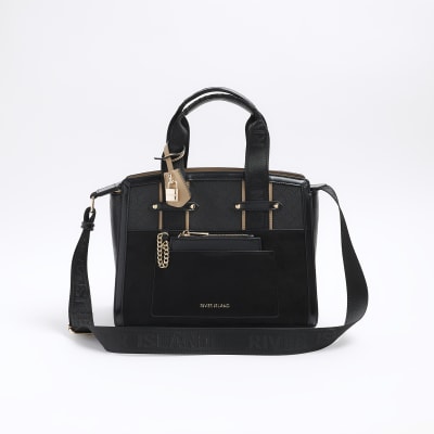 River island 2025 black bag sale