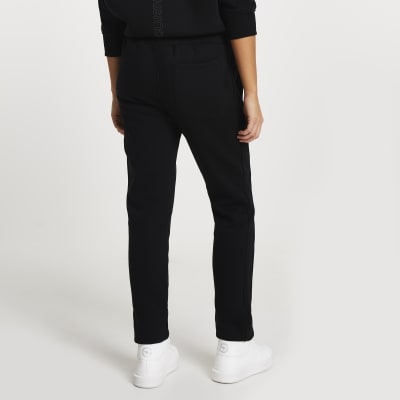 Black RI ONE signature joggers