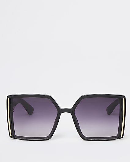 Black RI oversize sunglasses
