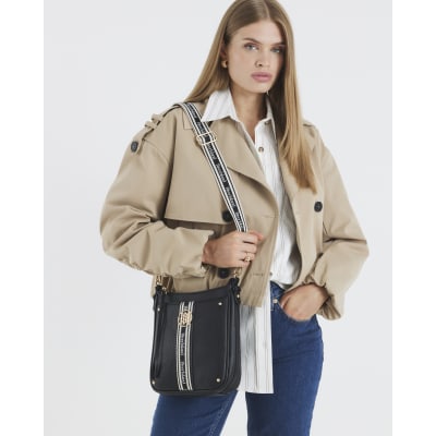 Black RI Pocket Messenger Bag