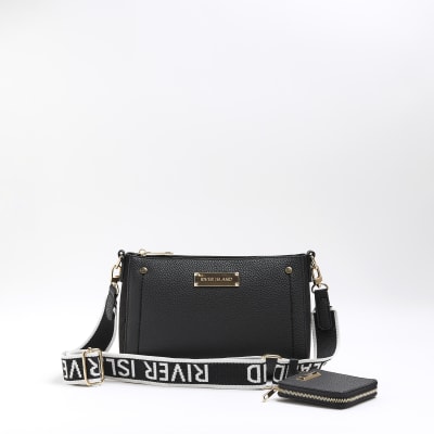 River Island Black Cross Body Bag