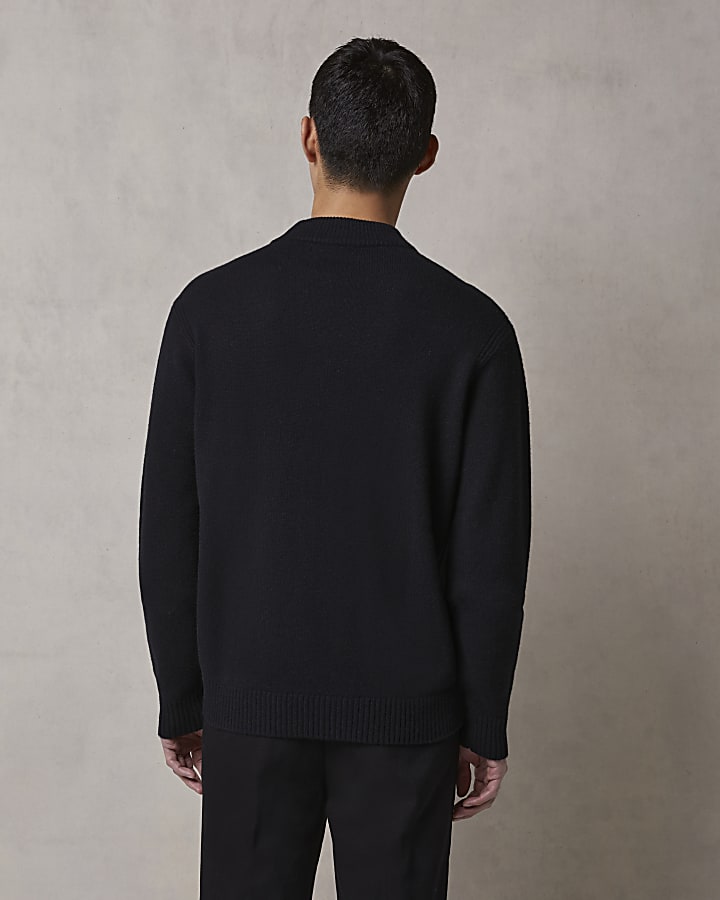 Black RI Studio cashmere blend jumper