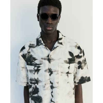 Black RI Studio Floral Shirt