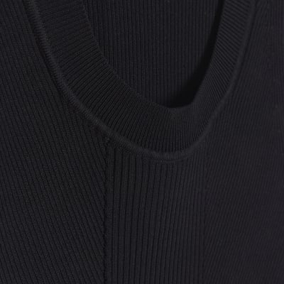 Black RI Studio knit top