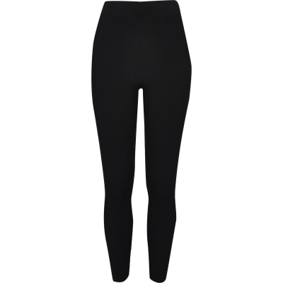 Black RI Studio knitted leggings
