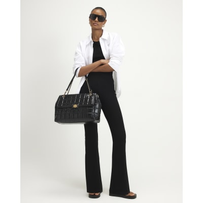 Rib Flare Leggings