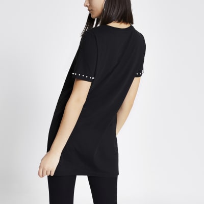 Black River embellished oversized T-shirt