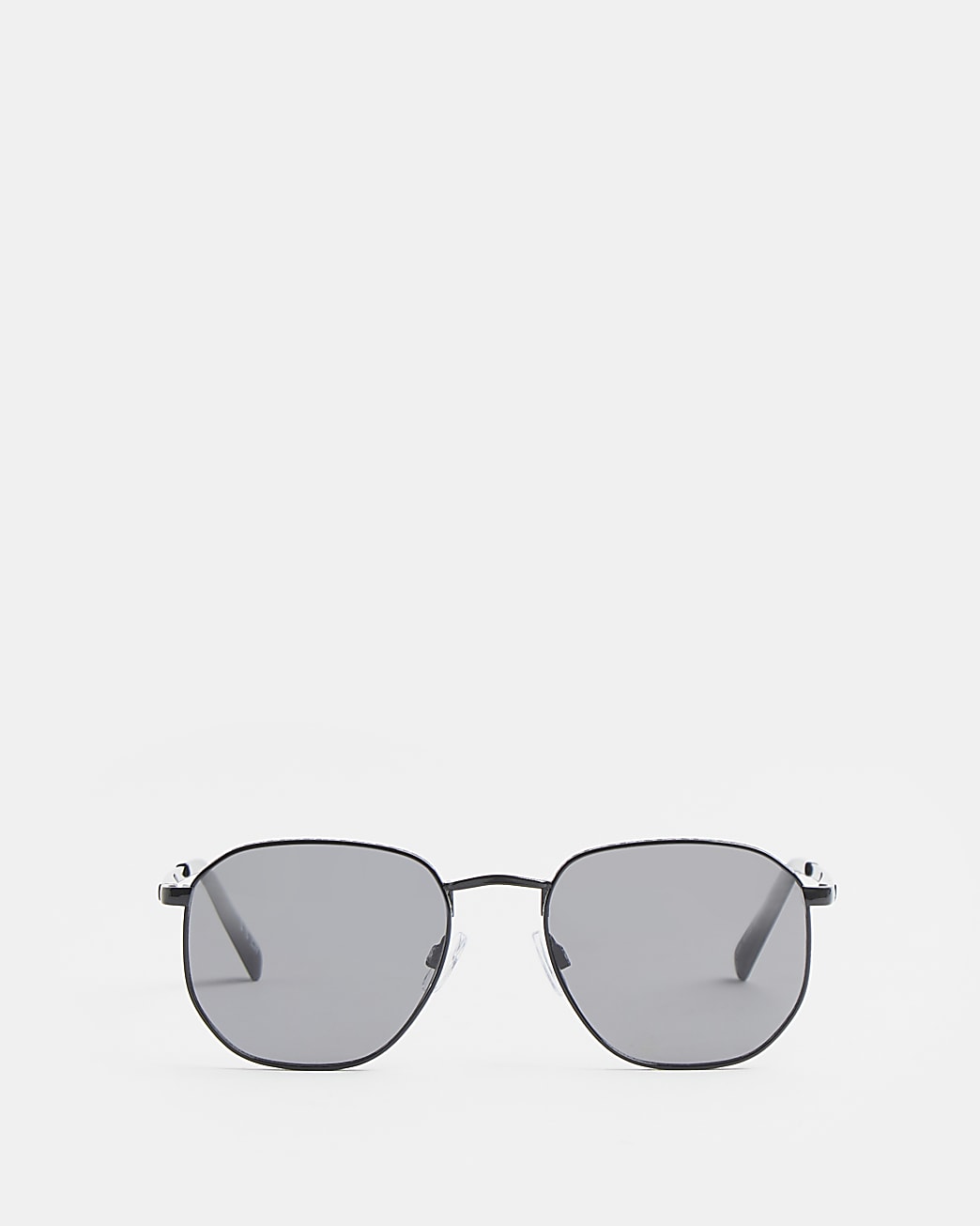 Black River embossed round frame sunglasses