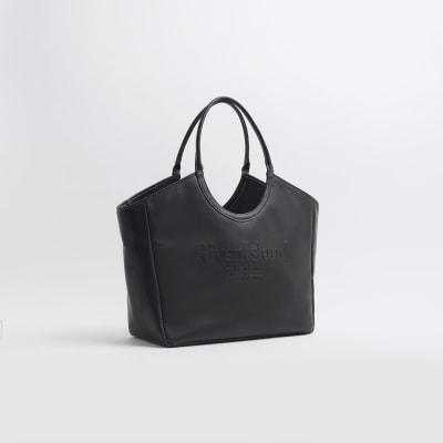 Black River Island Embossed Shopper bag River Island