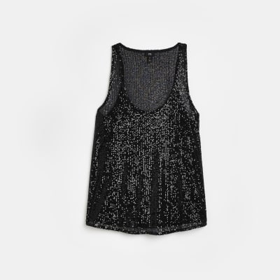 sequin top river island