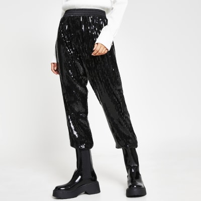 sequin joggers uk