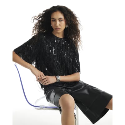 Sequin T Shirt