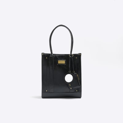 Black Shopper Bag River Island