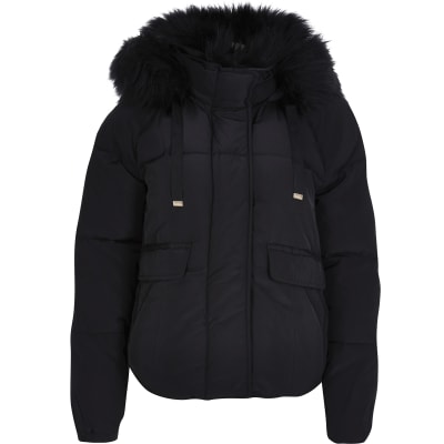 short padded puffer jacket