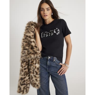 Black Short Sleeve 1990 T-shirt