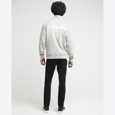 Black skinny fit jeans River Island