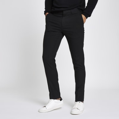 black casual trousers