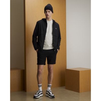 Black Skinny Fit Stretch Active Shorts