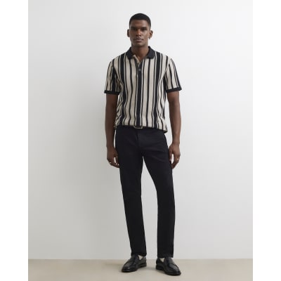 Black Skinny Fit Stretch Jeans