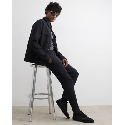 Black Skinny Fit Trousers