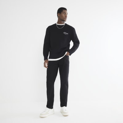 Black slim fit jeans