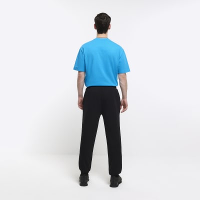 Black slim fit joggers