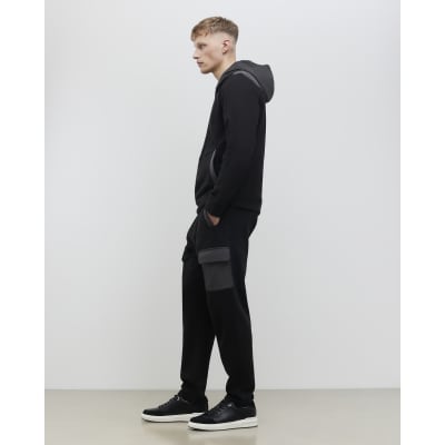 Black Slim Fit Luminus Joggers
