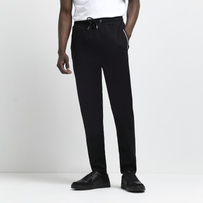 baggy black cargo pants mens