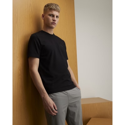 Black Slim Fit RXR T-Shirt