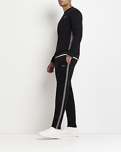 Black M slim WOMEN FASHION Trousers Tracksuit and joggers Skinny discount 65% SHEIN tracksuit and joggers 