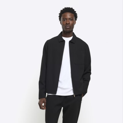 Black slim shop fit sweatshirt