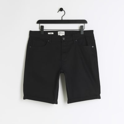 River island mens jean shorts shop