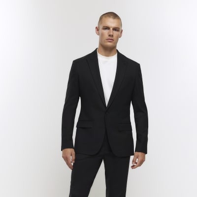 Mens slim fit outlet wool jacket