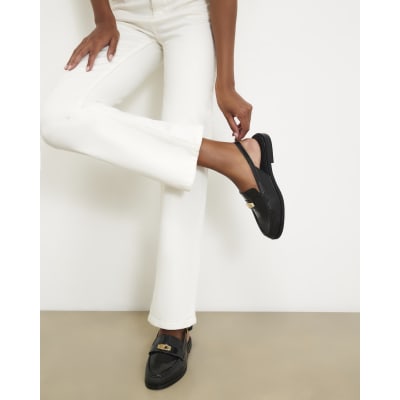 Black Sling Back Shoes