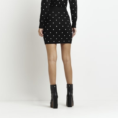 Polka dot 2024 skirt river island