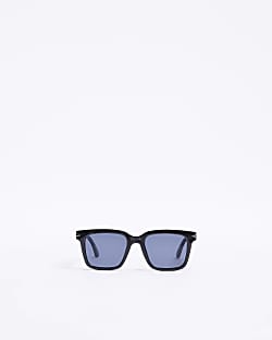 Black square frame sunglasses