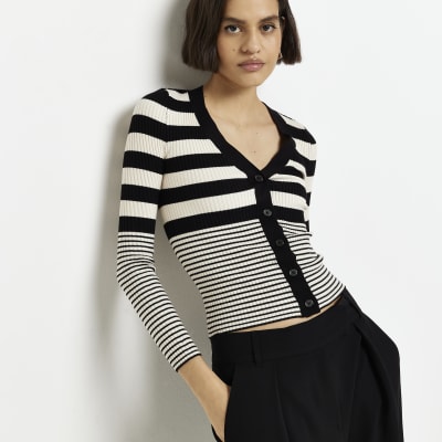 river island striped top