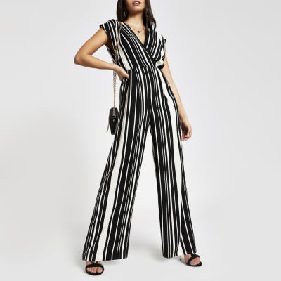 women's black jumpsuits and rompers