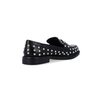 Studded on sale loafers womens