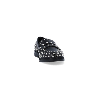 Studded loafers on sale