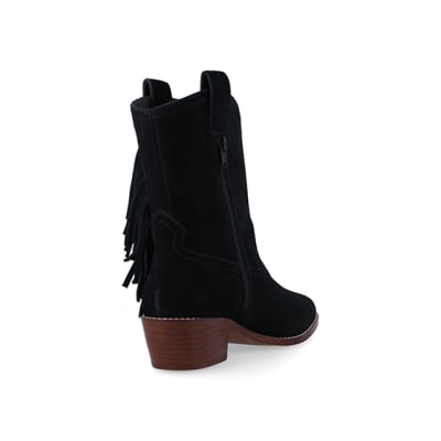 Fringe boots sale river island