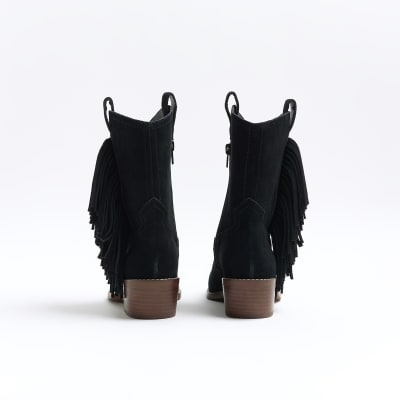 Fringe boots 2024 river island