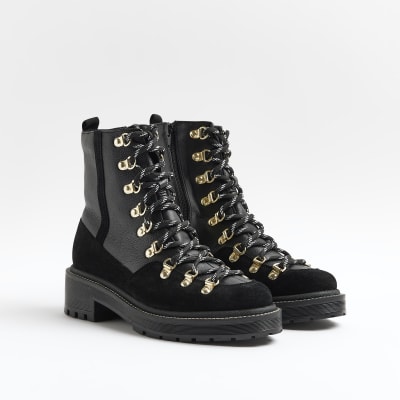 Hiker lace up on sale boots