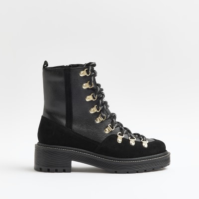 Lace up best sale boots river island