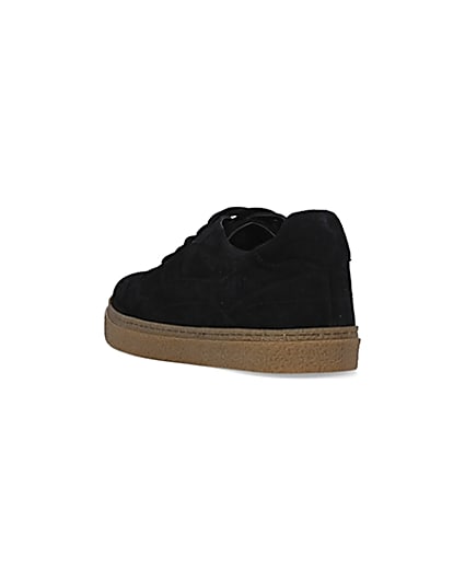 360 degree animation of product Black Suede Trainers frame-7