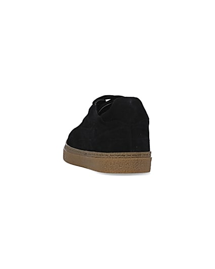360 degree animation of product Black Suede Trainers frame-8