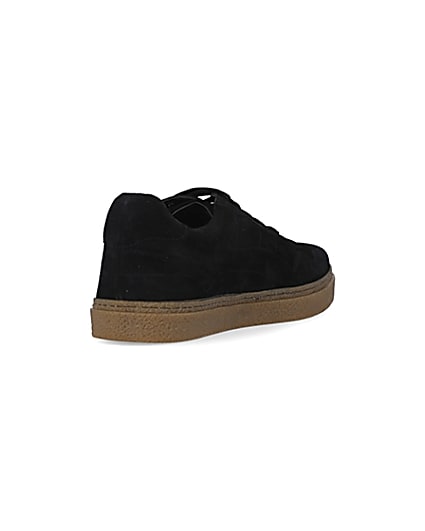 360 degree animation of product Black Suede Trainers frame-11