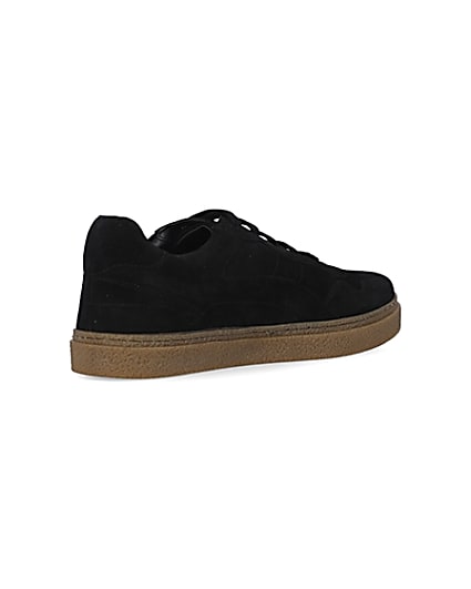 360 degree animation of product Black Suede Trainers frame-12