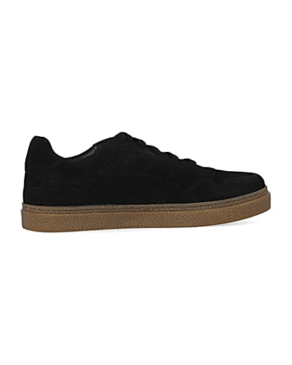360 degree animation of product Black Suede Trainers frame-14